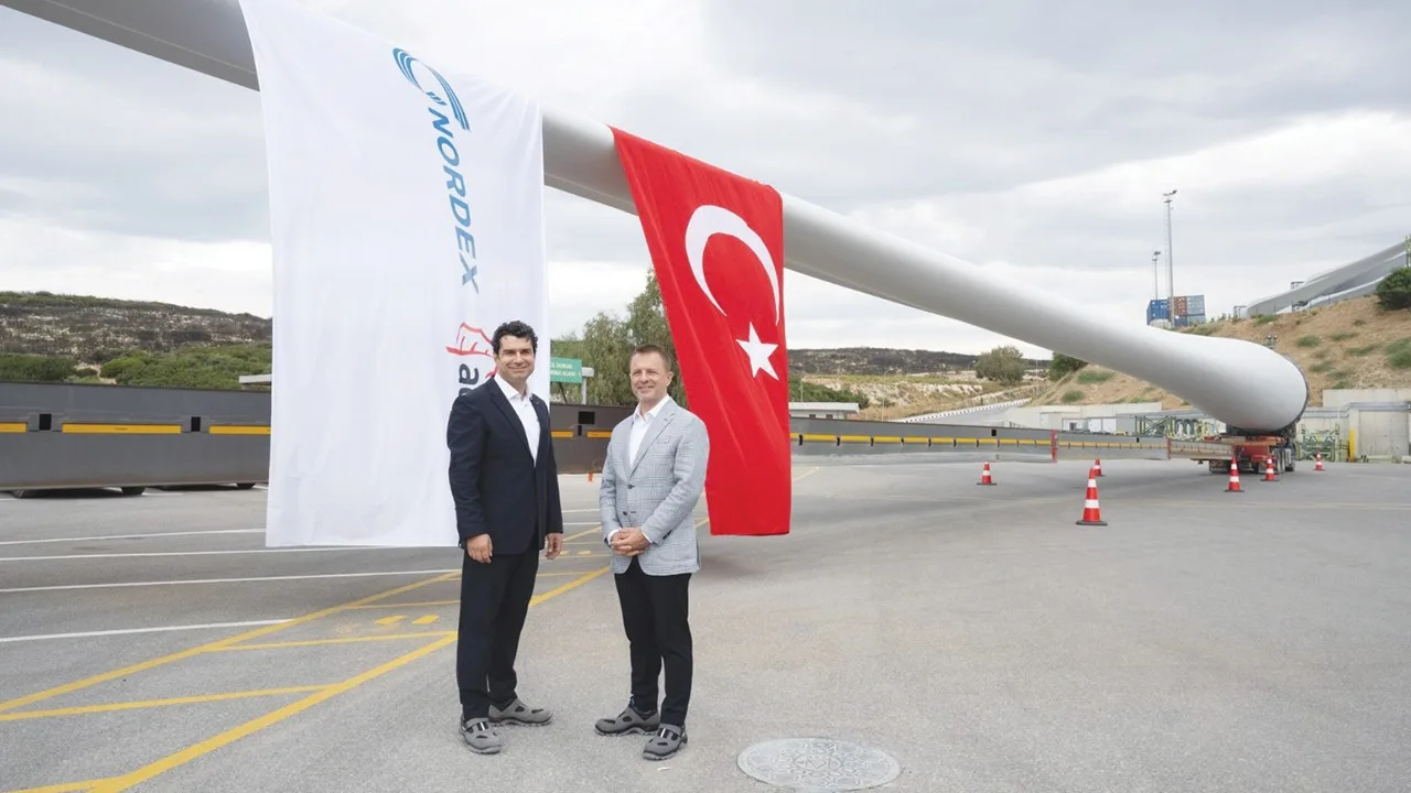 Nordex, YEKA destekli yerli üretim hamlesiyle İzmir’de kanat fabrikasını devreye aldı