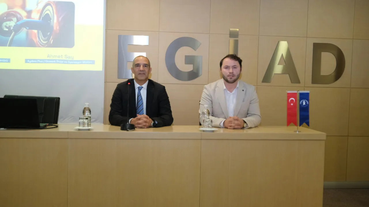 EGİAD ve Aydem Enerji seminerinde elektrikli araç ekosistemindeki yatırım fırsatları ele alındı