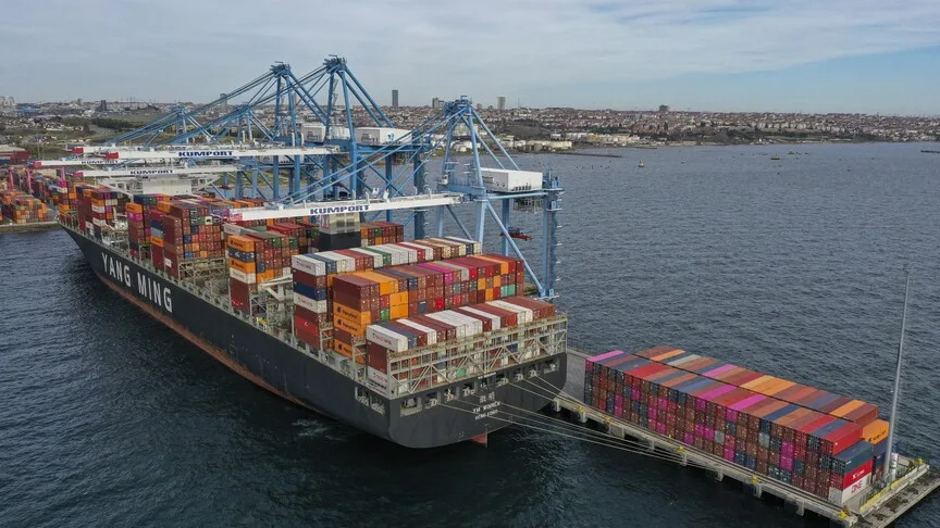 Ambarlı Liman Kompleksi'nde 9 ayda 1,4 milyon konteynerin gümrük işlemi yapıldı